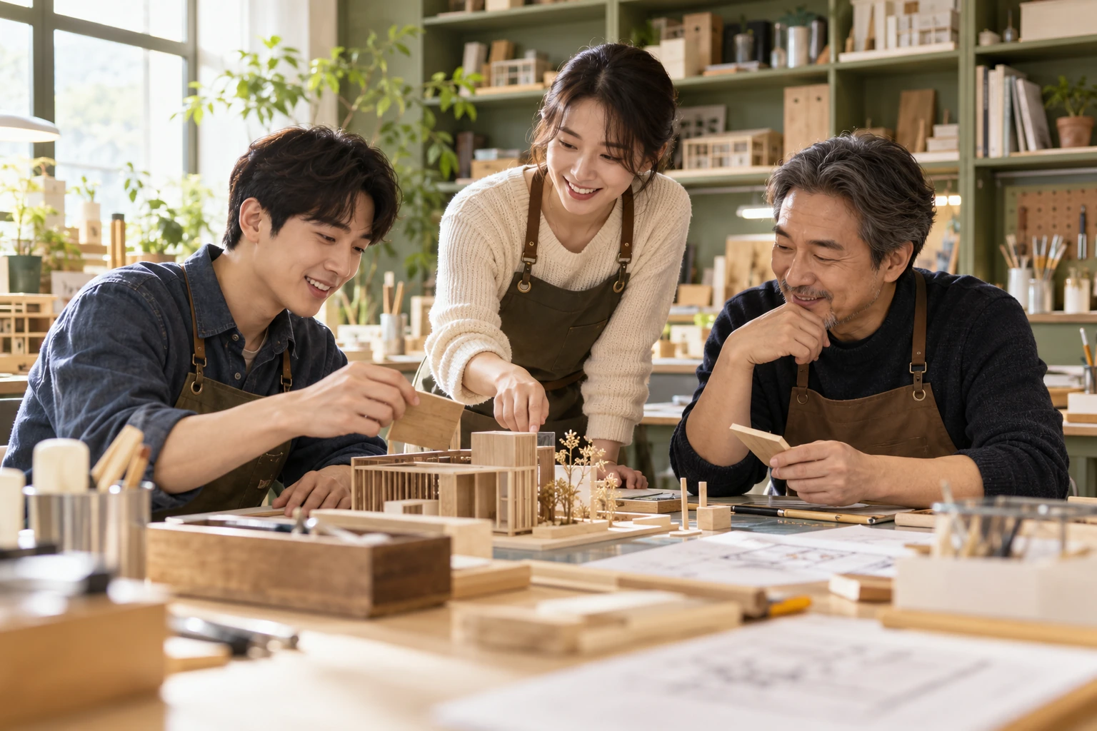 학습자의 목표에서 시작하는 교육을 표현한 이미지